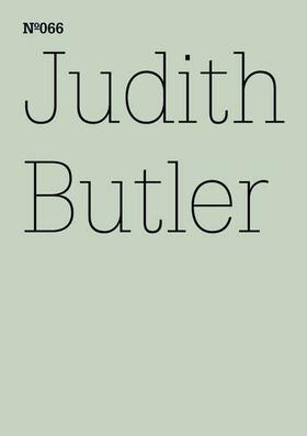 Butler |  Judith Butler | Buch |  Sack Fachmedien