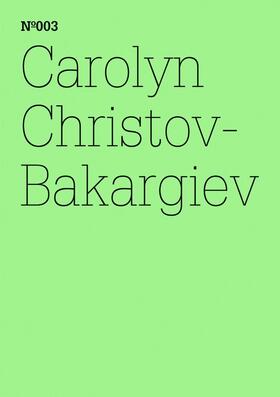 Christov-Bakargiev |  Carolyn Christov-Bakargiev | eBook | Sack Fachmedien