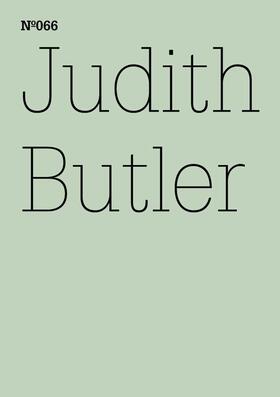 Butler |  Judith Butler | eBook | Sack Fachmedien