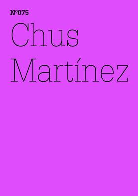 Martínez |  Chus Martínez | eBook | Sack Fachmedien