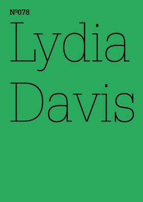 Davis |  Lydia Davis | eBook | Sack Fachmedien