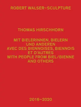 Bühler / Schweizer Plastikausstellung Biel / Cotten |  Thomas Hirschhorn | Buch |  Sack Fachmedien