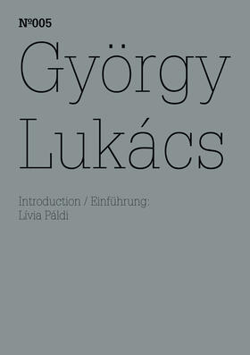 Lukács |  György Lukács | eBook | Sack Fachmedien