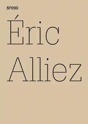 Alliez | Éric Alliez | E-Book | sack.de