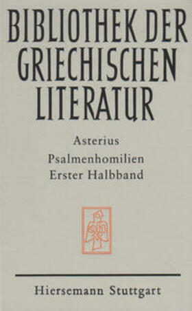 Asterius / Gessel |  Psalmenhomilien | Buch |  Sack Fachmedien