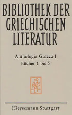  Anthologia Graeca | Buch |  Sack Fachmedien