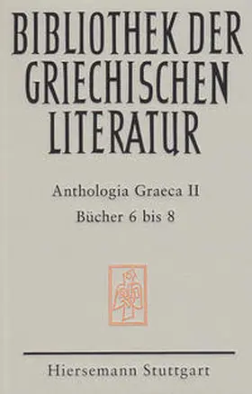  Anthologia Graeca | Buch |  Sack Fachmedien