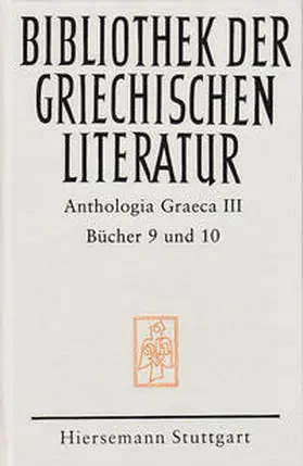  Anthologia Graeca | Buch |  Sack Fachmedien