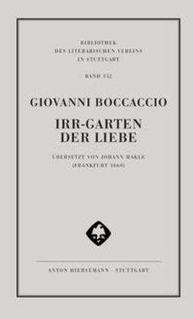 Boccaccio / Maier / Brucklacher |  Irr-Garten der Liebe | Buch |  Sack Fachmedien