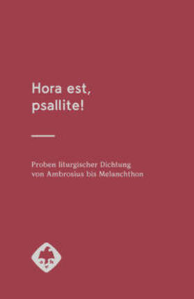 Stotz |  Hora est, psallite! | Buch |  Sack Fachmedien