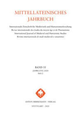  Mittellateinisches Jahrbuch. Internationale Zeitschrift für Mediävistik und Humanismusforschung | Buch |  Sack Fachmedien