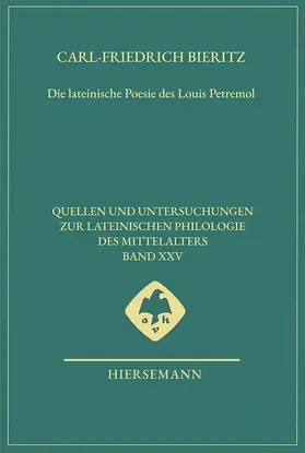 Bieritz |  Die lateinische Poesie des Louis Petremol | Buch |  Sack Fachmedien