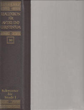  Reallexikon für Antike und Christentum. Sachwörterbuch zur Auseinandersetzung... / Reallexikon für Antike und Christentum | Buch |  Sack Fachmedien