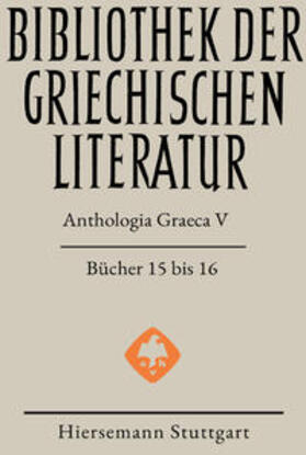  Anthologia Graeca | Buch |  Sack Fachmedien