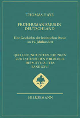 Haye |  Frühhumanismus in Deutschland | Buch |  Sack Fachmedien