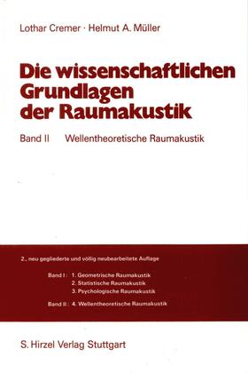 Cremer / Müller |  Die wissenschaftlichen Grundlagen der Raumakustik  Band II | Buch |  Sack Fachmedien