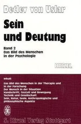 Uslar |  Sein und Deutung | Buch |  Sack Fachmedien