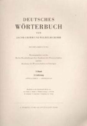 Grimm / Grimm |  Deutsches Wörterbuch. Neubearbeitung | Buch |  Sack Fachmedien