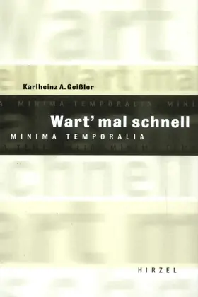 Geißler | Wart mal schnell | Buch | 978-3-7776-1178-5 | sack.de