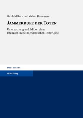 Roth / Honemann |  Jammerrufe der Toten | Buch |  Sack Fachmedien