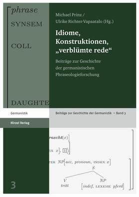 Prinz / Richter-Vapaatalo |  Idiome, Konstruktionen, "verblümte rede" | Buch |  Sack Fachmedien