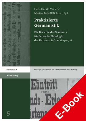 Müller / Richter |  Praktizierte Germanistik | eBook | Sack Fachmedien