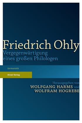 Harms / Hogrebe |  Friedrich Ohly | Buch |  Sack Fachmedien