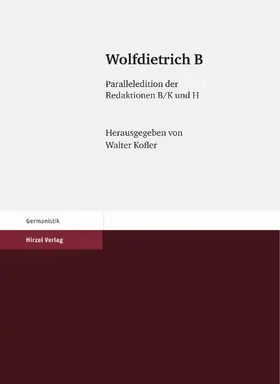 Kofler |  Wolfdietrich B | eBook | Sack Fachmedien