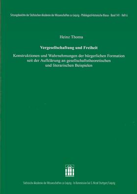 Thoma |  Vergesellschaftung und Freiheit | Buch |  Sack Fachmedien