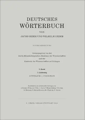 Grimm |  Grimm, Dt. Wörterbuch Neubearbeitung | Buch |  Sack Fachmedien