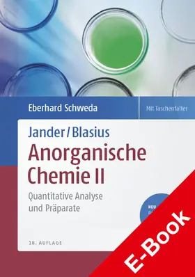 Schweda |  Jander/Blasius | Anorganische Chemie II | eBook | Sack Fachmedien