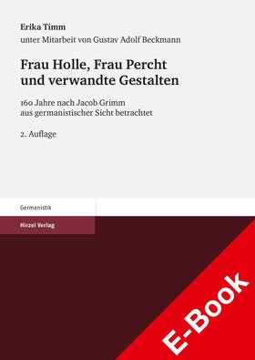 Timm |  Frau Holle, Frau Percht und verwandte Gestalten | eBook | Sack Fachmedien