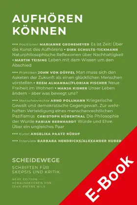 Wils |  Aufhören können | eBook | Sack Fachmedien