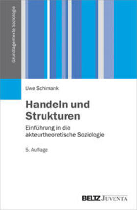 Schimank |  Handeln und Strukturen | Buch |  Sack Fachmedien