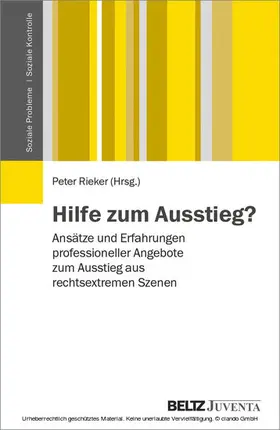 Rieker |  Hilfe zum Ausstieg? | eBook | Sack Fachmedien