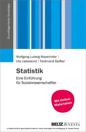 Ludwig-Mayerhofer / Liebeskind / Geißler |  Statistik | eBook | Sack Fachmedien