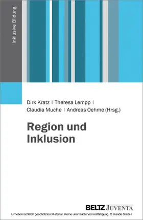 Kratz / Lempp / Muche |  Region und Inklusion | eBook | Sack Fachmedien