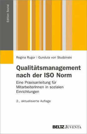 Rugor / Studzinski |  Qualitätsmanagement nach der ISO Norm | eBook | Sack Fachmedien