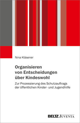 Kläsener |  Organisieren von Entscheidungen über Kindeswohl | Buch |  Sack Fachmedien