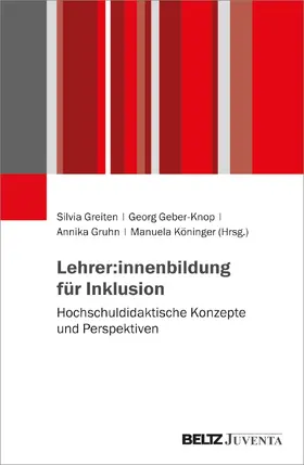 Greiten / Geber-Knop / Gruhn |  Lehrer:innenbildung für Inklusion | Buch |  Sack Fachmedien