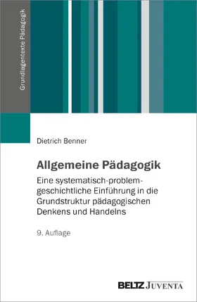 Benner |  Allgemeine Pädagogik | Buch |  Sack Fachmedien