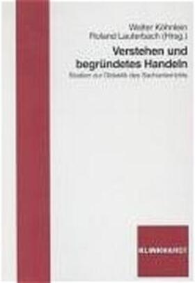 Köhnlein / Lauterbach |  Verstehen und begründetes Lernen | Buch |  Sack Fachmedien