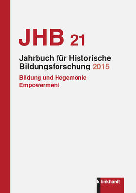 Jahrbuch für Historische Bildungsforschung, Band 21 | E-Book | sack.de