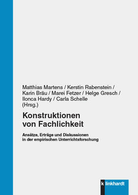 Martens / Rabenstein / Bräu |  Konstruktionen von Fachlichkeit | eBook | Sack Fachmedien
