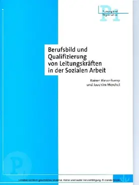 Biesenkamp / Merchel |  Berufsbild und Qualifizierung von Leitungskräften in der Sozialen Arbeit | eBook | Sack Fachmedien