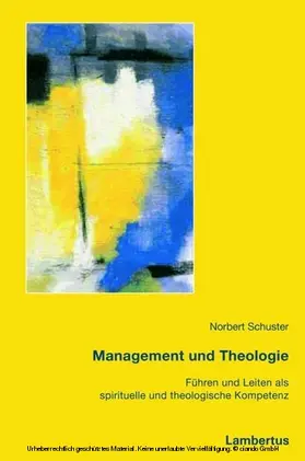 Schuster |  Management und Theologie | eBook | Sack Fachmedien