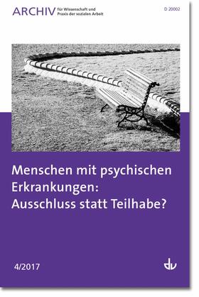 Deutscher Verein für öffentliche und private Fürsorge e.V. |  Menschen mit psychischen Erkrankungen: Ausschluss statt Teilhabe? | Buch |  Sack Fachmedien