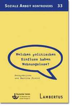 Pistor |  Welchen politischen Einfluss haben Wohnungslose? | eBook | Sack Fachmedien