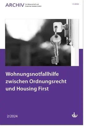  Wohnungsnotfallhilfe zwischen Ordnungsrecht und Housing First | Buch |  Sack Fachmedien