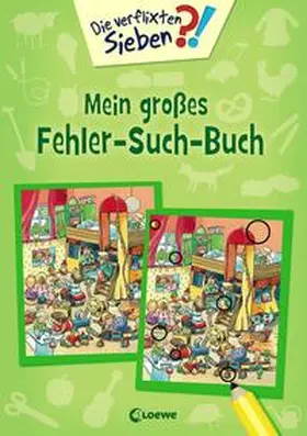  Die verflixten Sieben - Mein großes Fehler-Such-Buch | Buch |  Sack Fachmedien